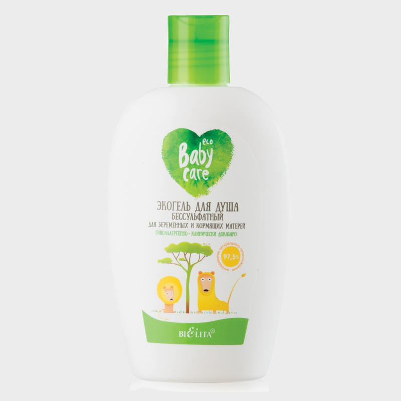 buy Sulfate-Free Shower Eco Gel for Pregnant and Nursing Mothers bielita reviews