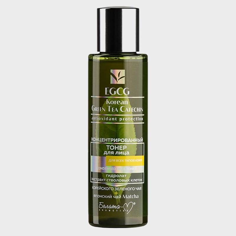 concentrated toner for all skin types egcg korean green tea catechin by belita m1