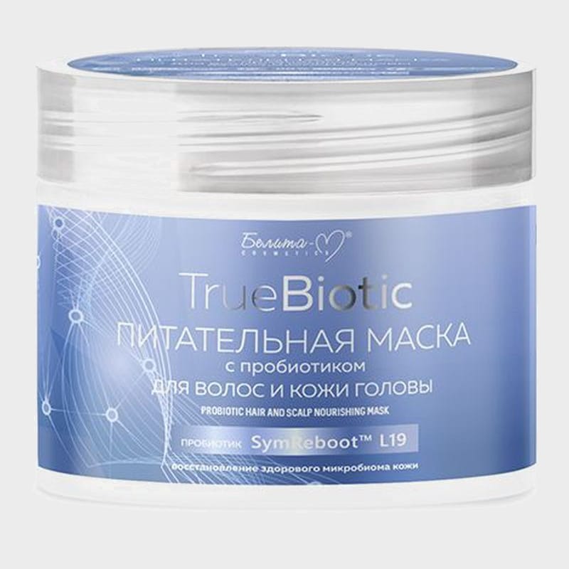 hair and scalp nourishing mask with probiotic truebiotic by belita m1