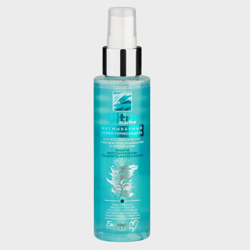 leave in thermal protection spray for all hair types by belita m1
