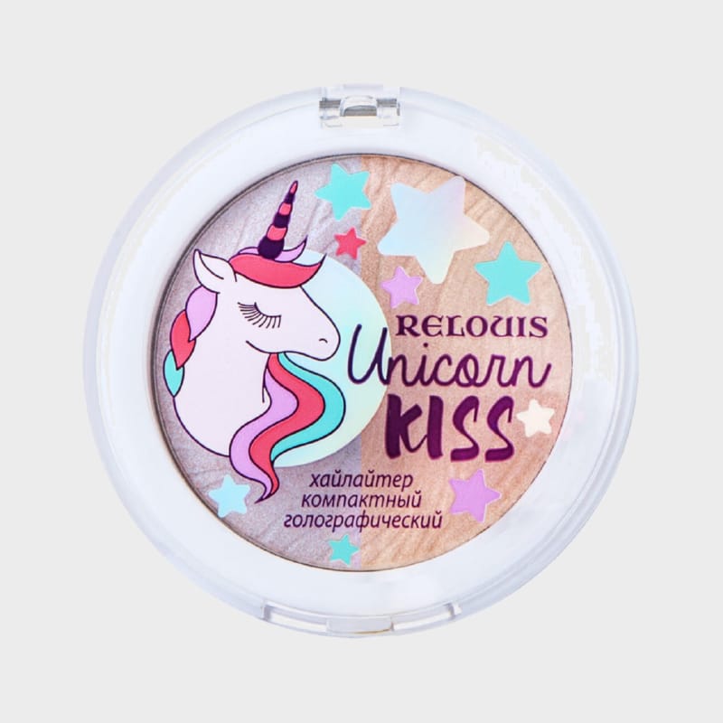 unicorn kiss holographic highlighter by relouis1