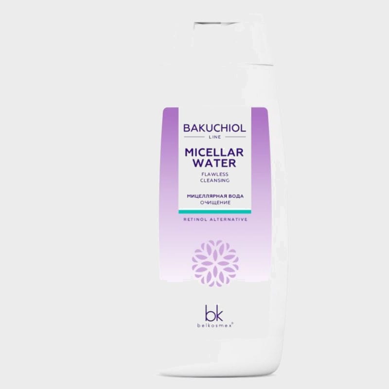 cleansing micellar water bakuchiol line by