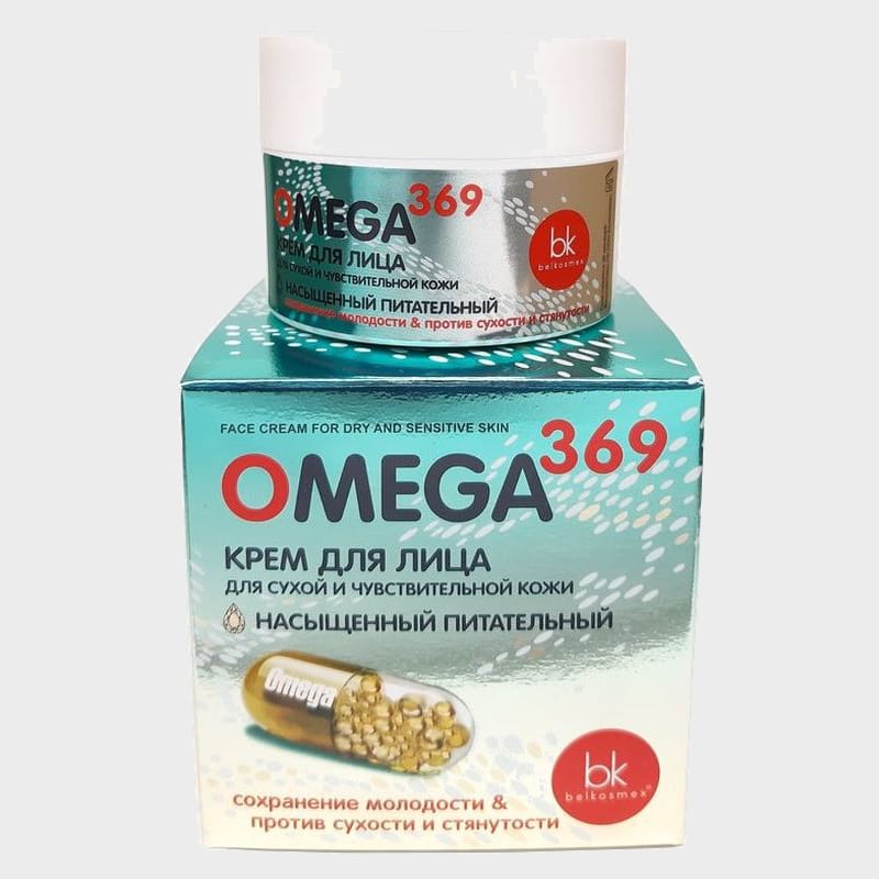 face cream for dry and sensitive skin omega 369 by