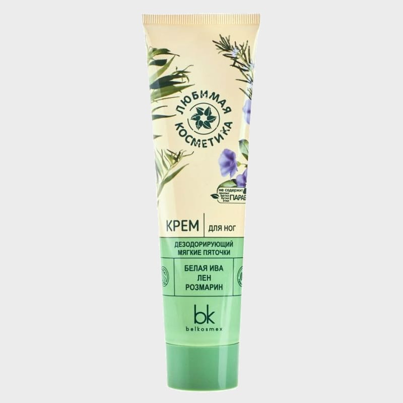 foot cream deodorizing effect and soft heels by