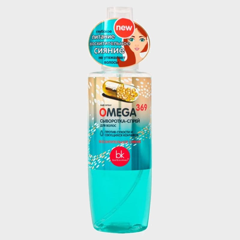 gentle hair care spray serum omega 369 by