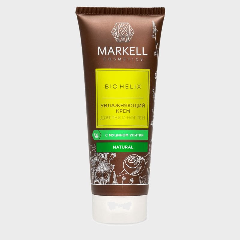 moisturizing hand and nail cream with snail mucin bio helix by markell1
