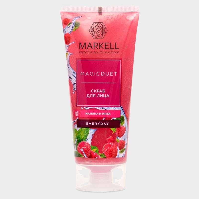 raspberry mint face scrub magic duet by markell1