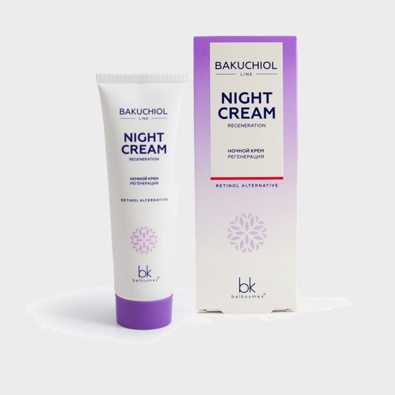 retinol alternative anti wrinkle night cream bakuchiol line by