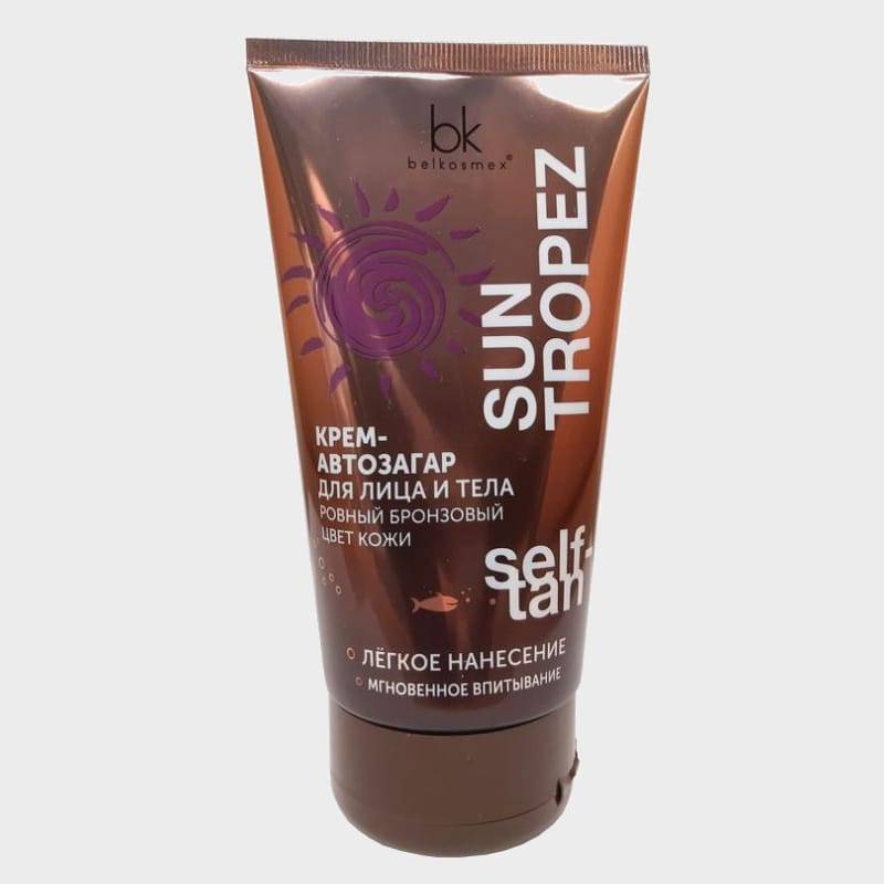 self tanning cream for face and body by