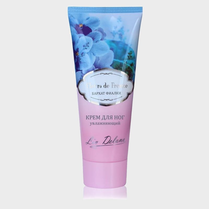 violet velvet moisturizing foot cream fleurs de france by liv delano1